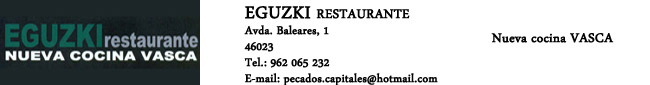 Restaurante Eguzki
