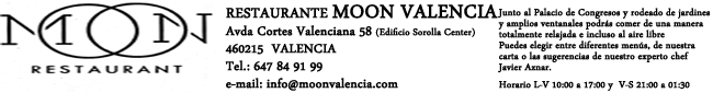 RESTAURANTE MOON VALENCIA 