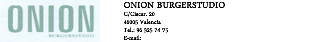 Onion Burgerstudio