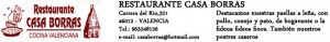 Restaurante Casa Borras