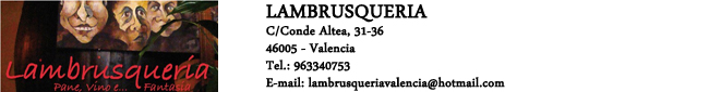 Restaurante Lambrusqueria