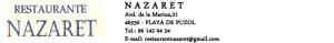 Restaurante Nazaret