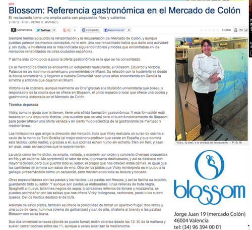 Blossom - Las Provincias