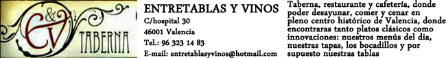 Taberna EntreTablas y Vinos