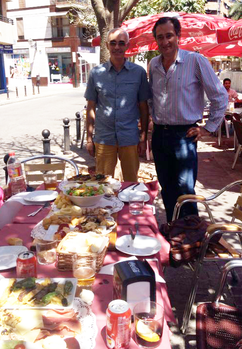 Paco de yantar con Carlos de Entretablas