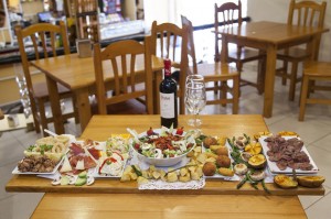 Tabla mixta de la Taberna Entretablas